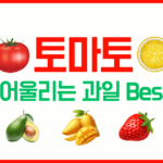 토마토와 잘 어울리는 과일 Best 3