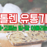 슈톨렌 유통기한과 숙성법-맛있는 슈톨렌 고르는 팁과 잘 어울리는 음료